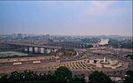 Gomti river in Downtown New Lucknow